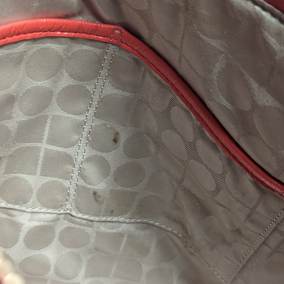 Kate Spade Coral Patent Leather Zip Hobo Bag - Picture 7 of 8